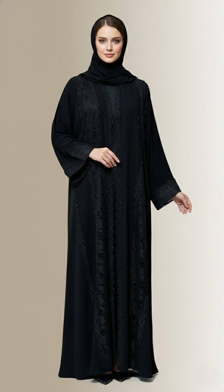 The Onyx Medallion Nada & Toll Abaya