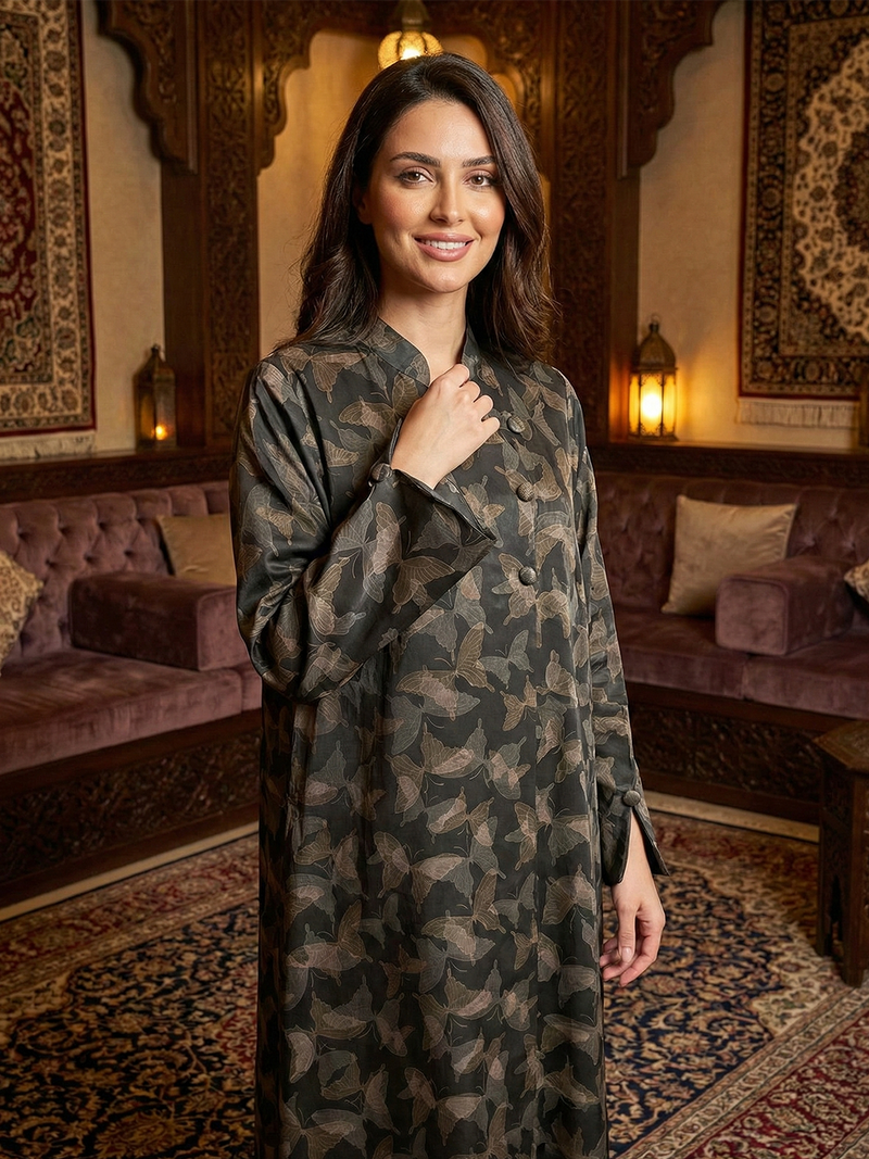 عباءة فراشات كلاسيك